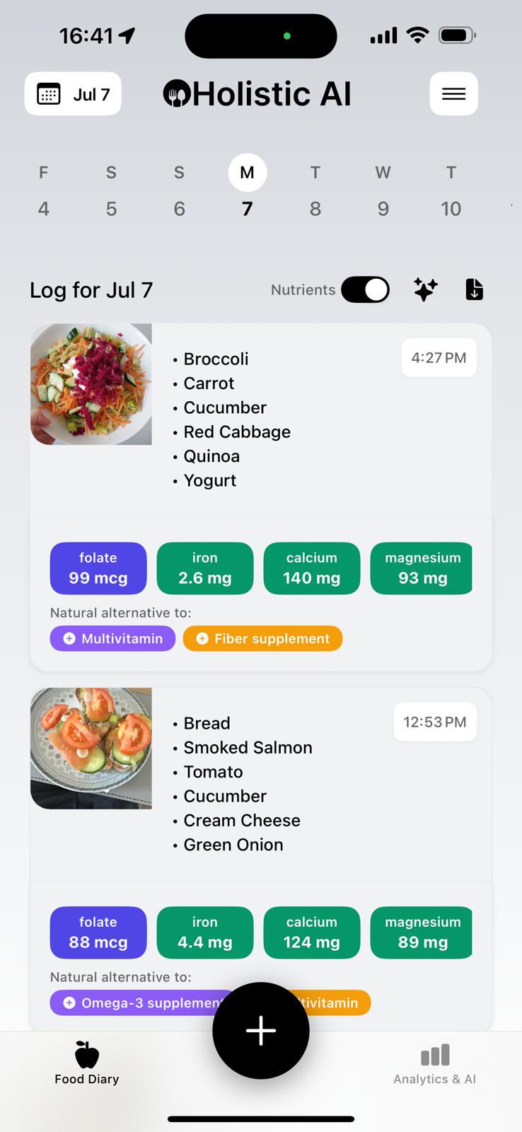 Food Diary